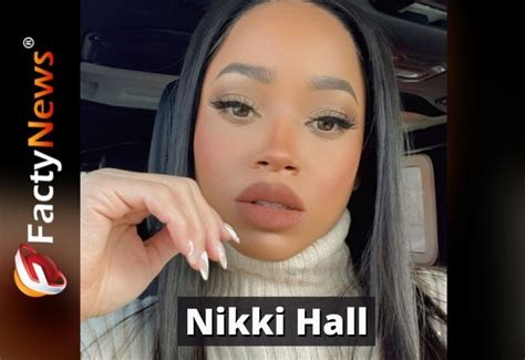 I absolutely love her and I wish Pauly would flaunt her more. . Nikki hall twitter